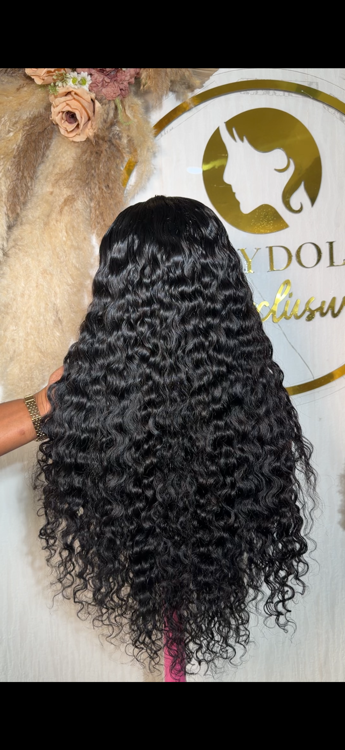 SDD Watercurl 5x5 Closure Wig Code;M.Q Xy