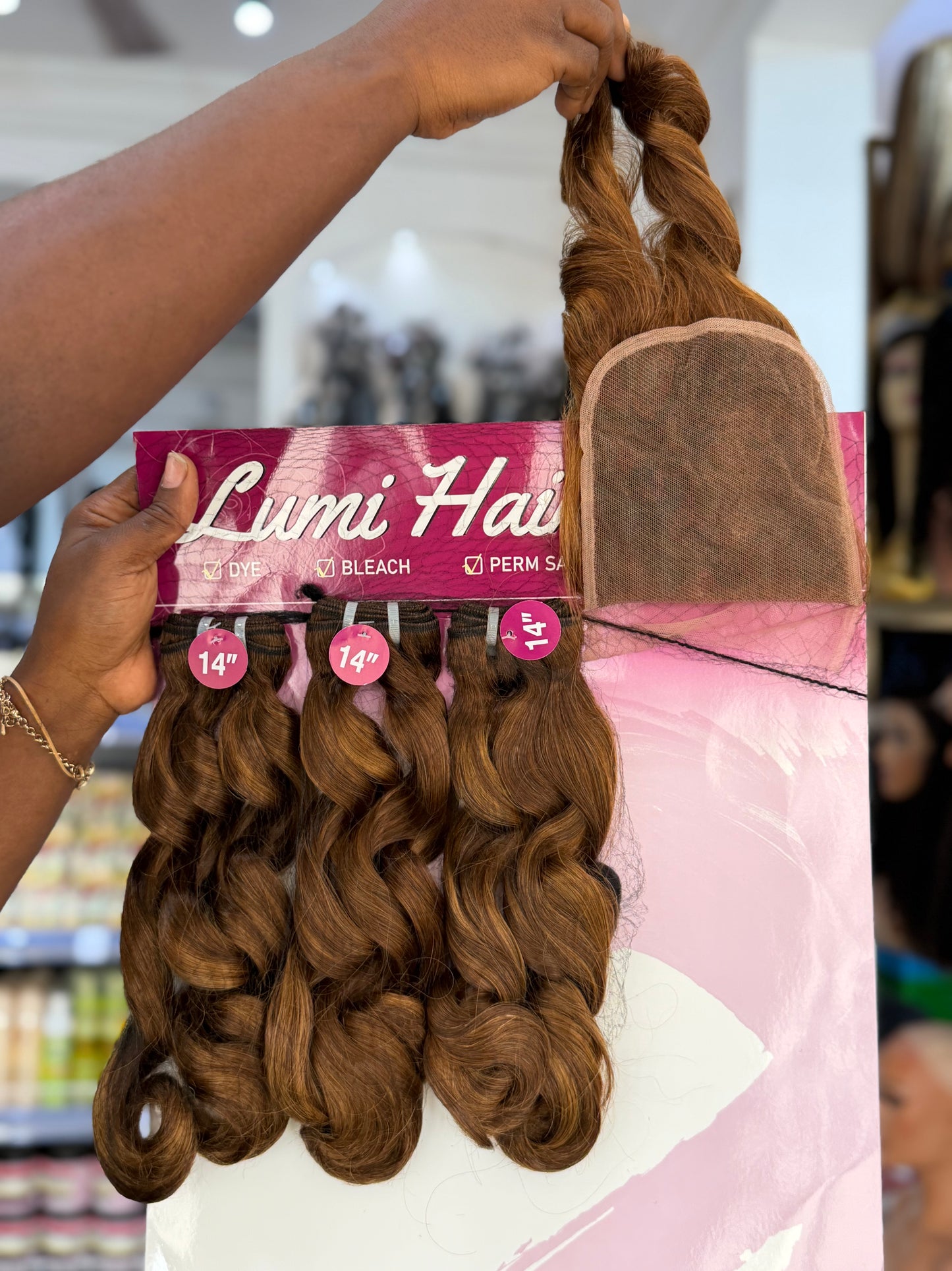 Lumi SDD Spiral Curl + 5x5 Closure P4/30