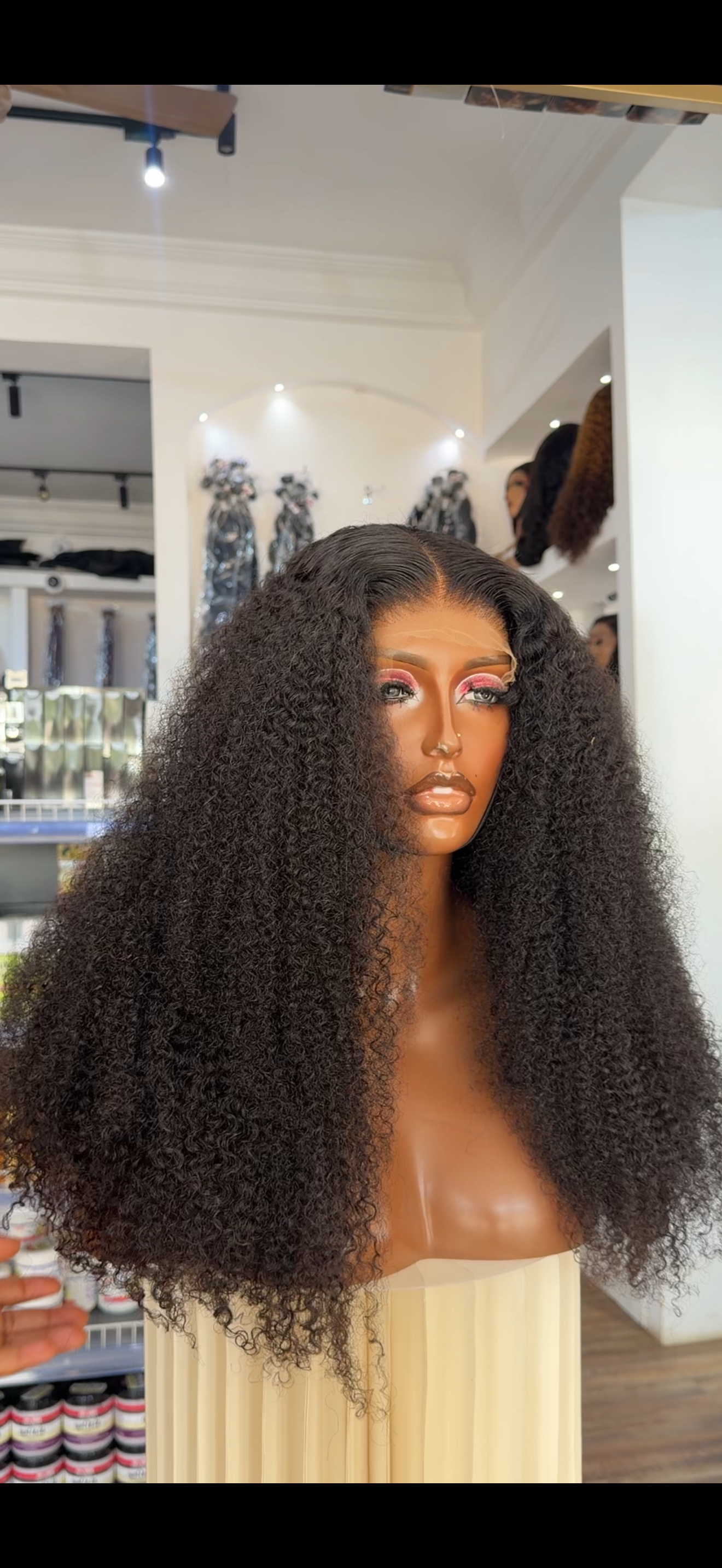 HD 5x5 SDD Mexican Baby Curl Wig #Cran.