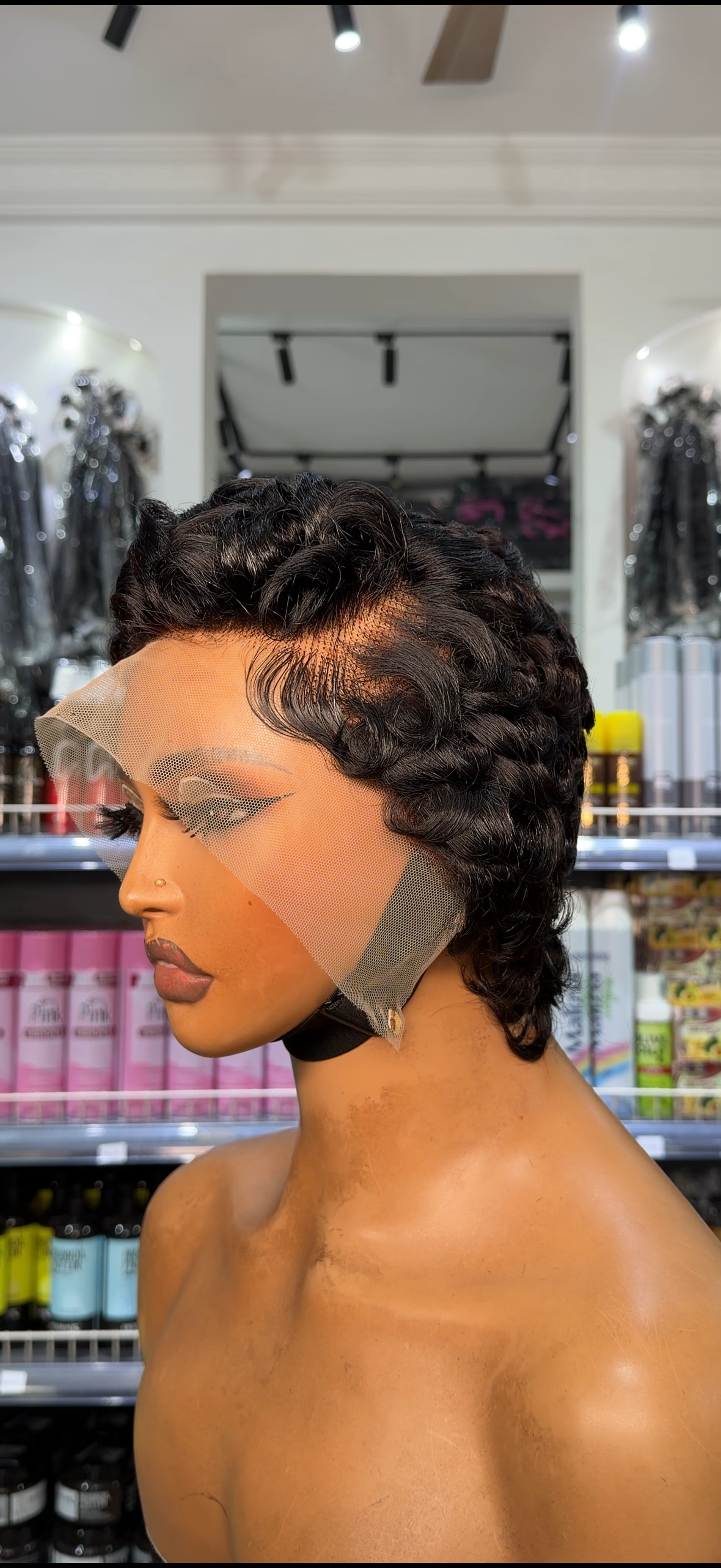 13x4 Frontal Pixie Cut Wig