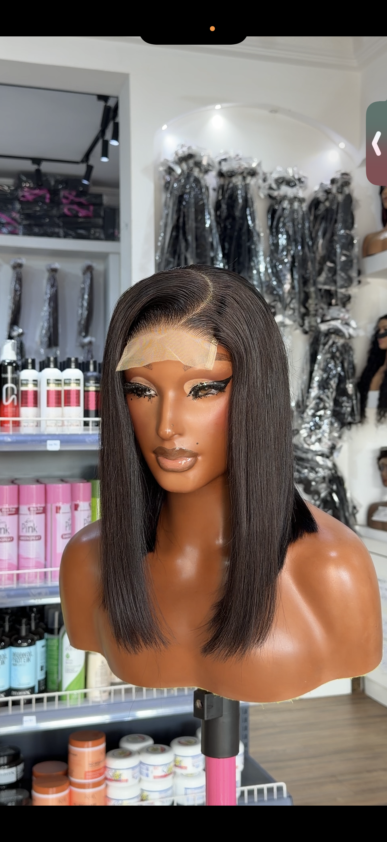4x4 Closure Bob Wig 16”…..Okayla