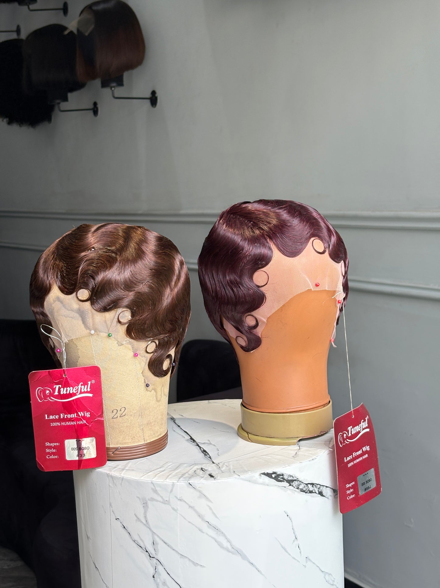 Finger Wave Pixie Cut