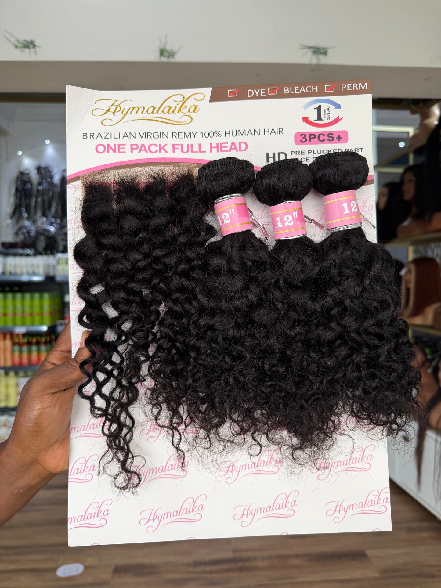 Hymalaika Jerrycurl + 4x4 Closure