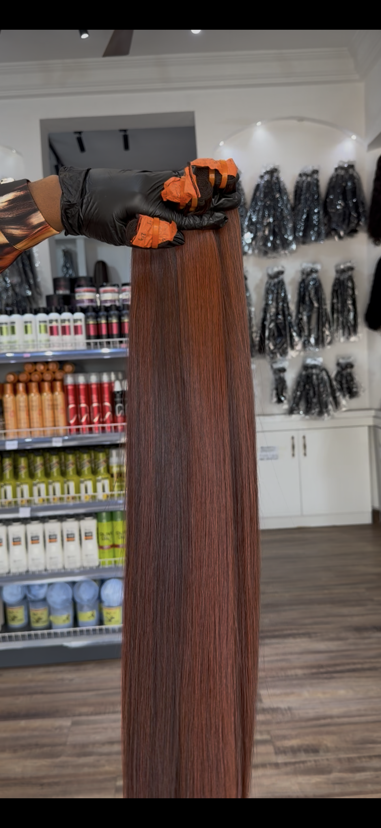 Vietnamese SDD Bone Straight Piano Brown/Orange
