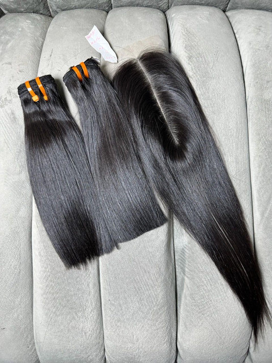 Vietnamese Virgin SDD Bone Straight (Black)