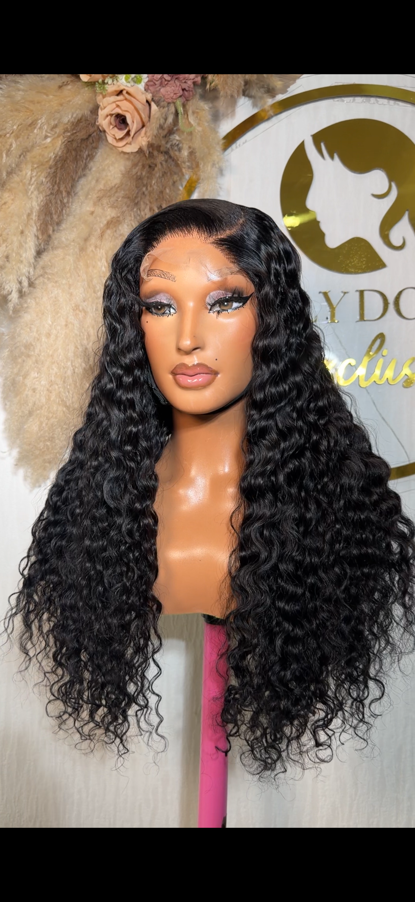 SDD Watercurl 5x5 Closure Wig Code;M.Q Xy