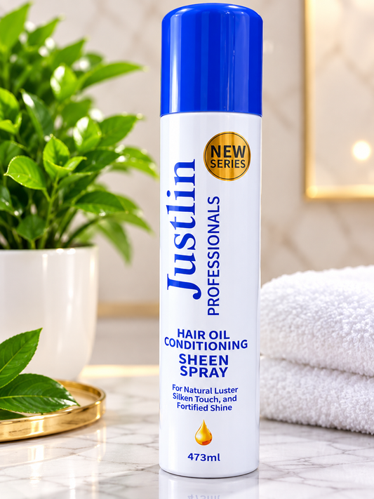 Justlin Professionals Hair Oil Conditioning Sheen Spray