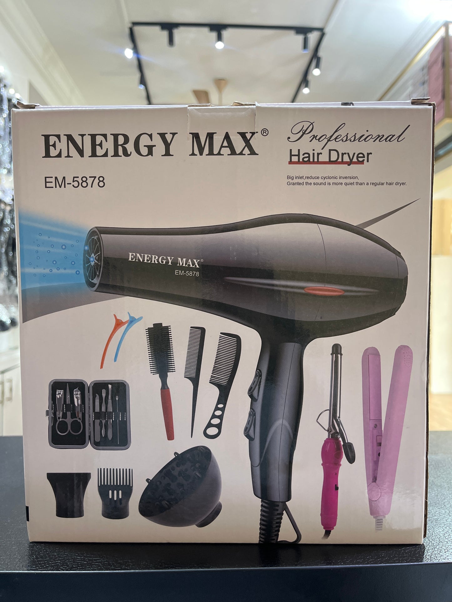Energy max hair dryer