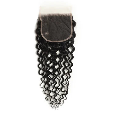 4x4 Wet Curls Lace Closure