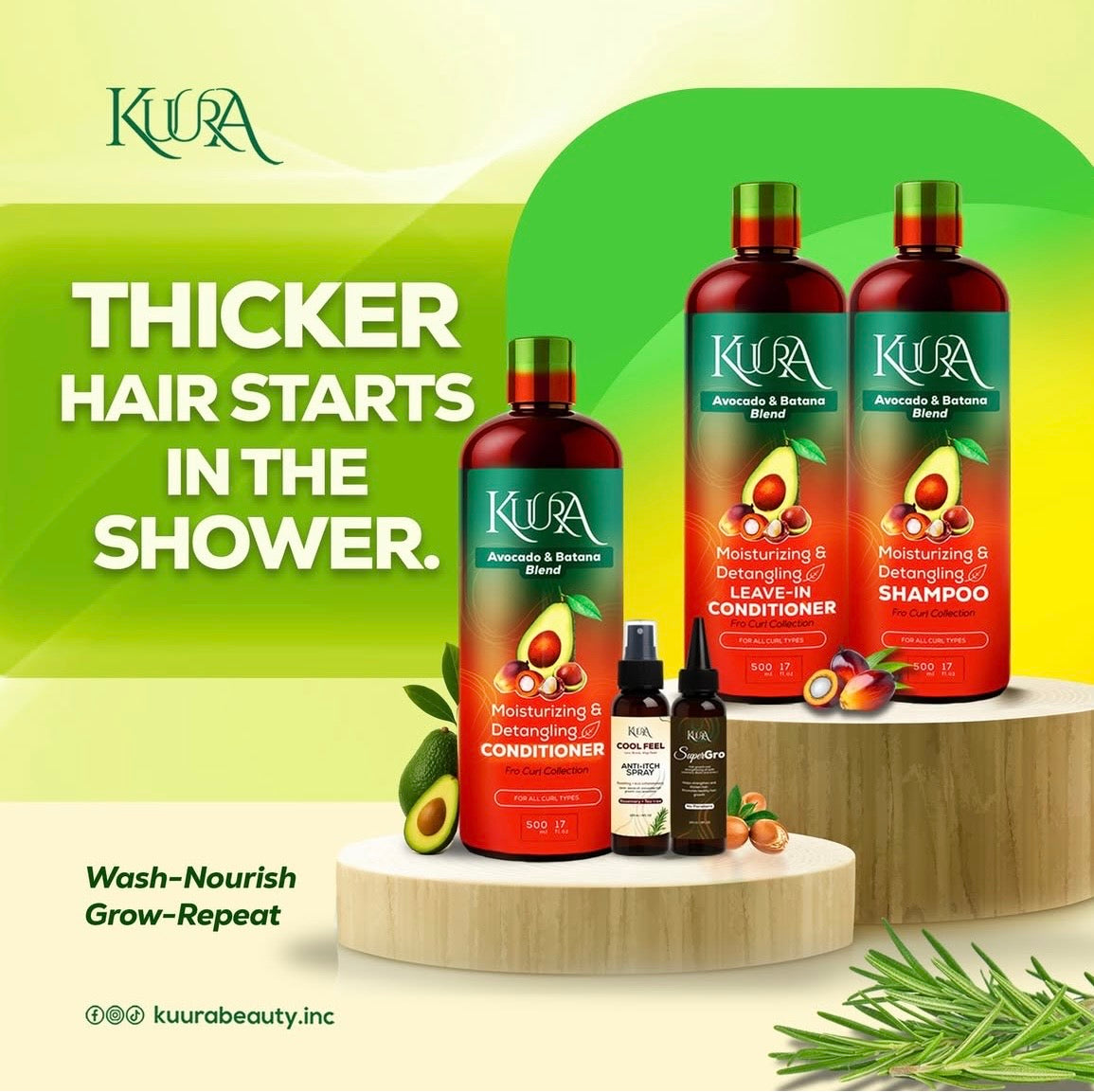 Kuura Hair Products (Avocado n Batana Blend)