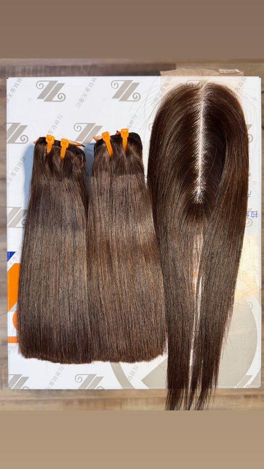 Vietnamese SDD Bone Straight Brown