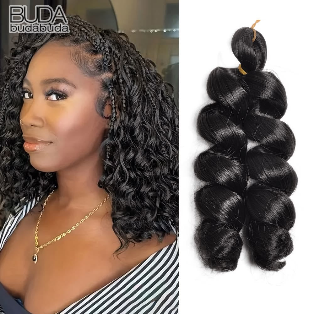 Italian Curl Braid Extension
