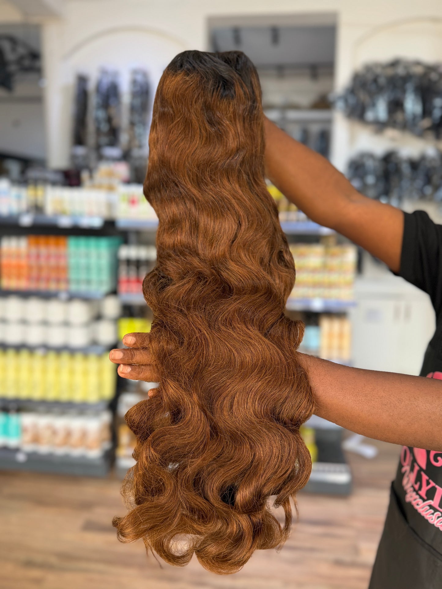 Delux SDD HD 5x5 Closure Bodywave Wig - Col:1b/27