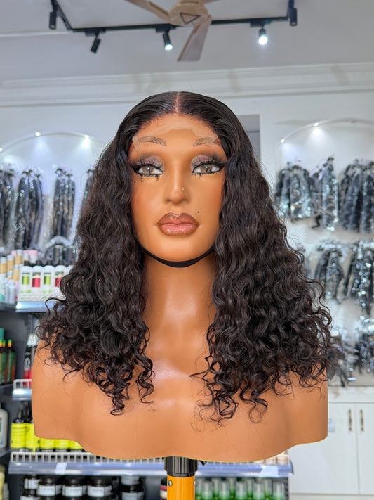 4x4 Closure Double Drawn Waterwave Wig -NZ