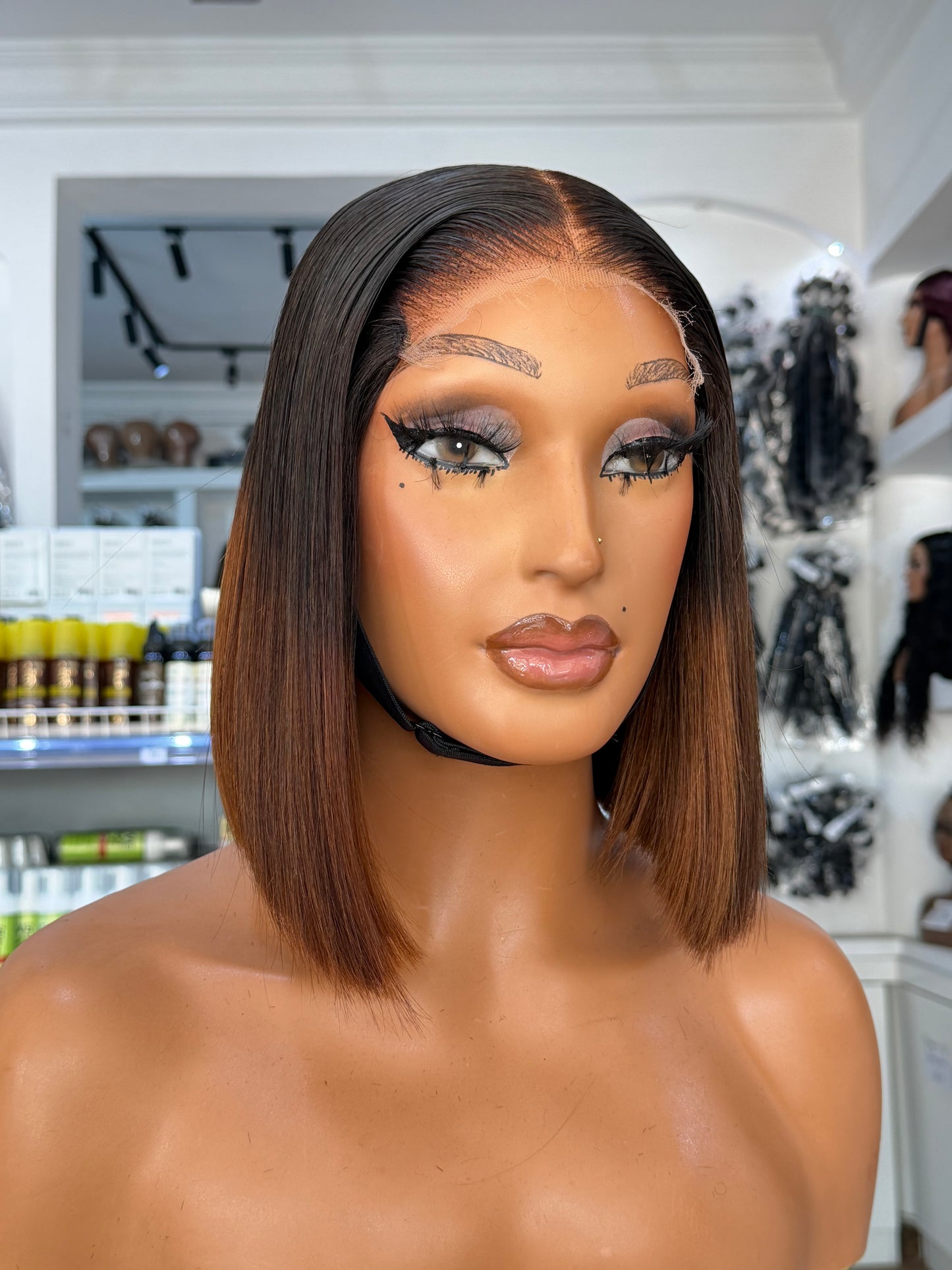 HD 5x5 SDD Silky Straight Wig T2/4