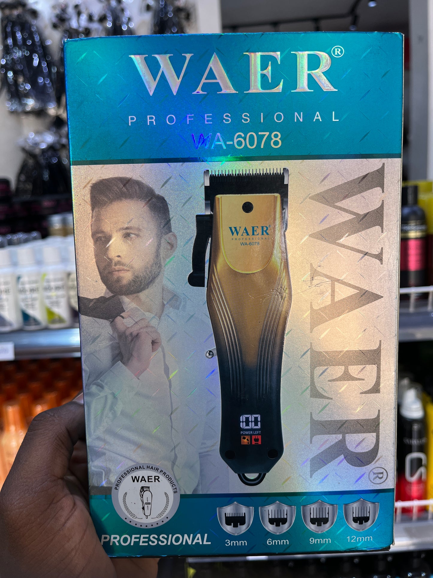 WAER Professional Hair Clipper WA-6078