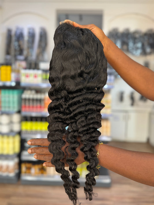 22” 4x4 Loose Deep Wig