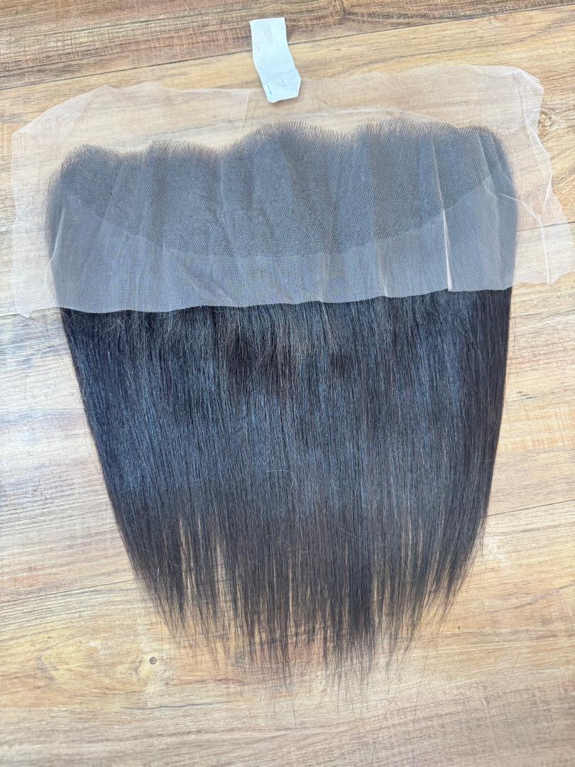 Vietnamese Bone Straight 13x4 Swiss Lace Frontal