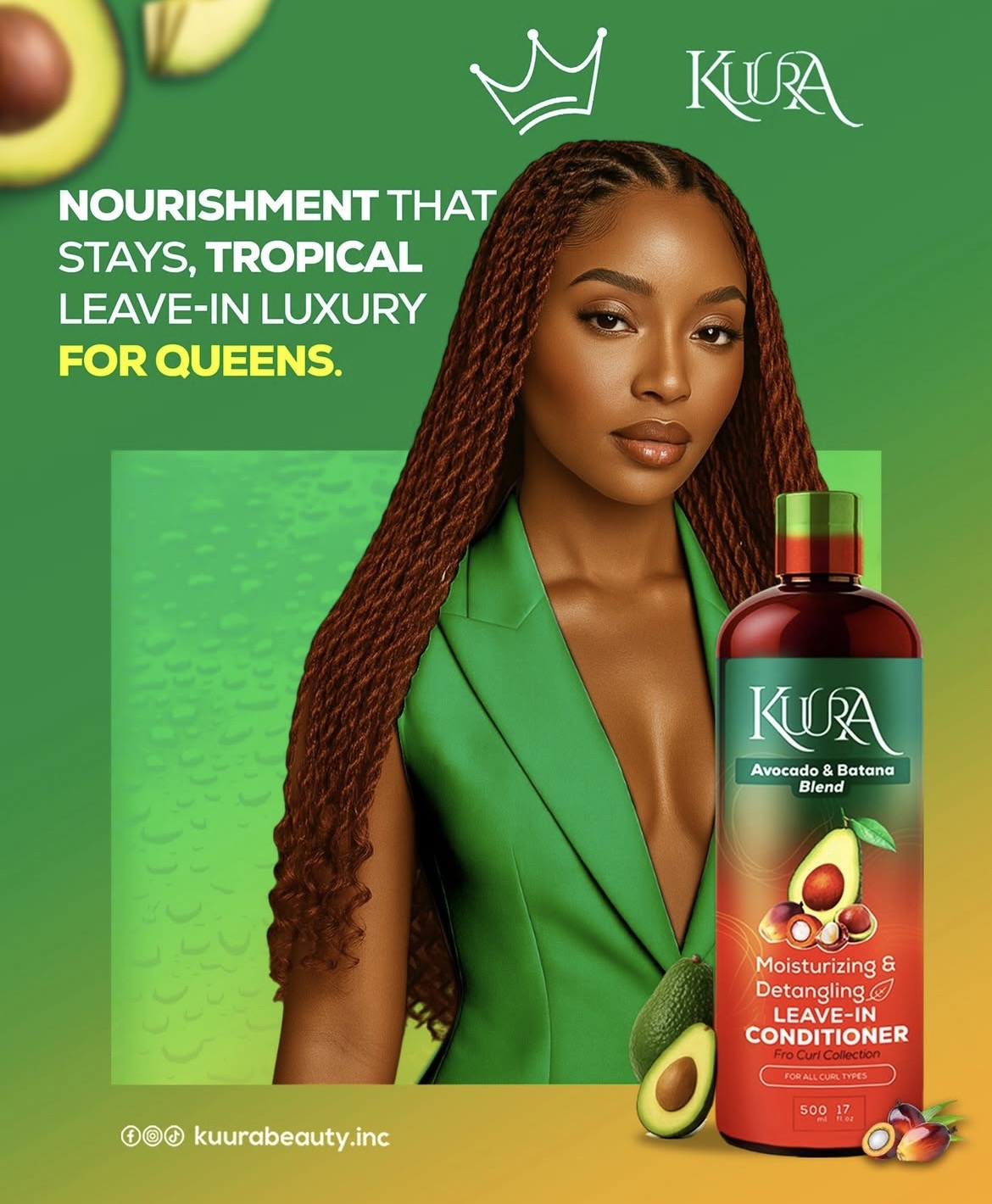 Kuura Hair Products (Avocado n Batana Blend)