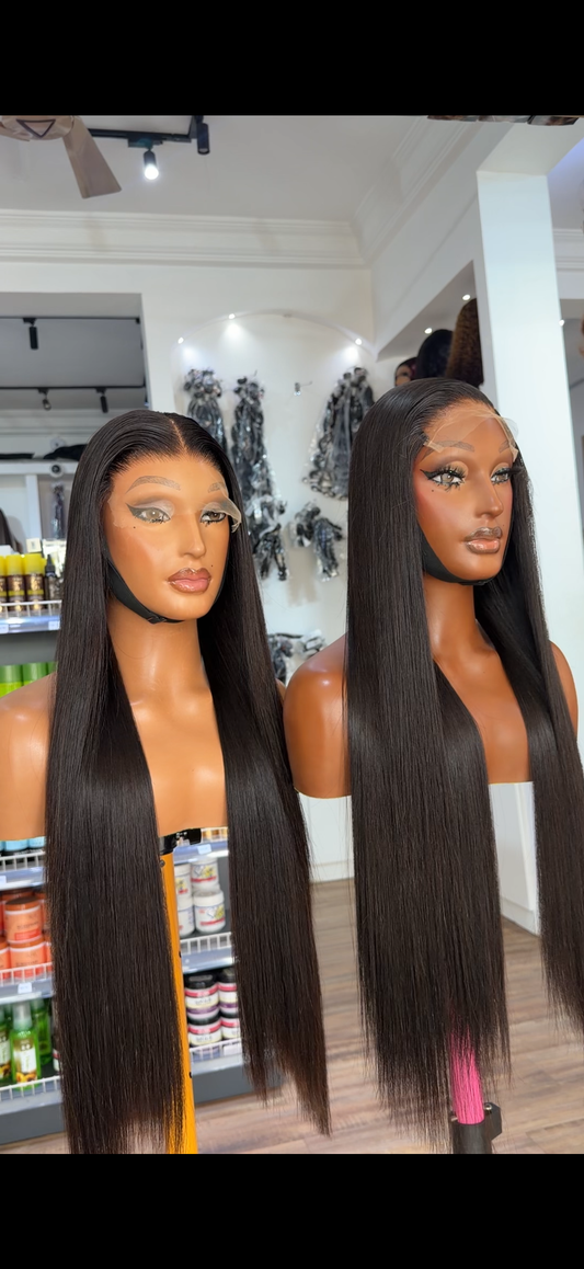 HD 4*6 / 5*5 Closure SDD Silky Straight Wig #Cran