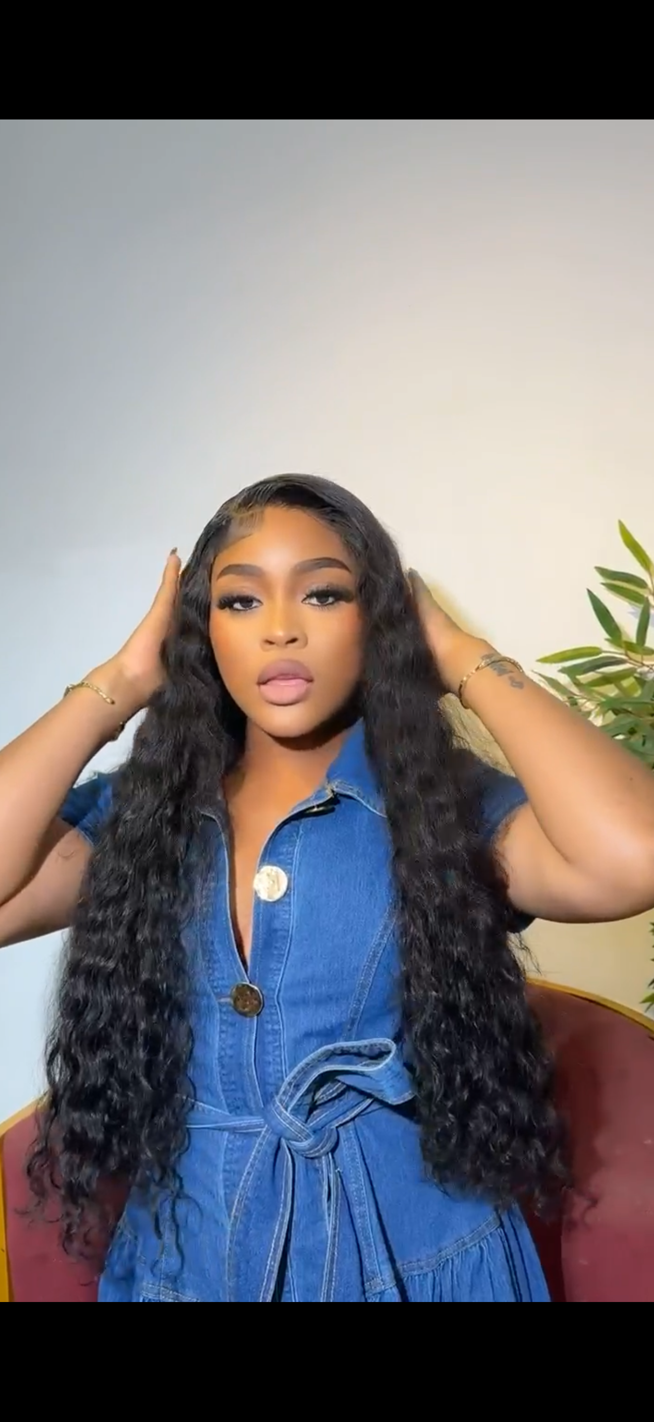 Asian SDD Loose Deepwave HD 5x5 Closure Wig