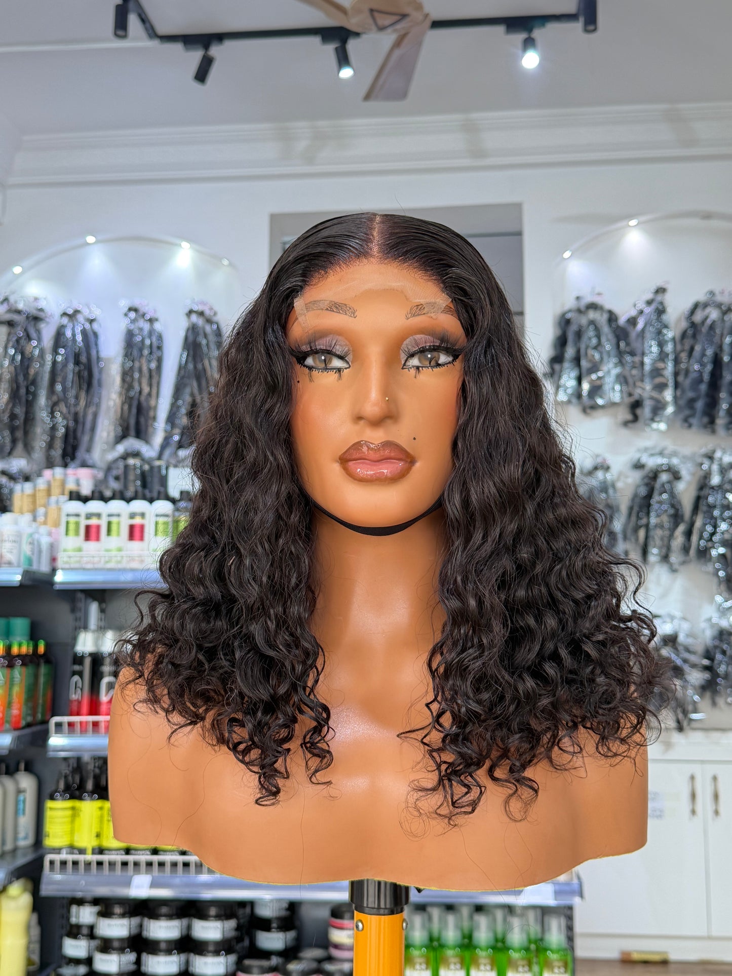 4x4 Closure Double Drawn Waterwave Wig -NZ