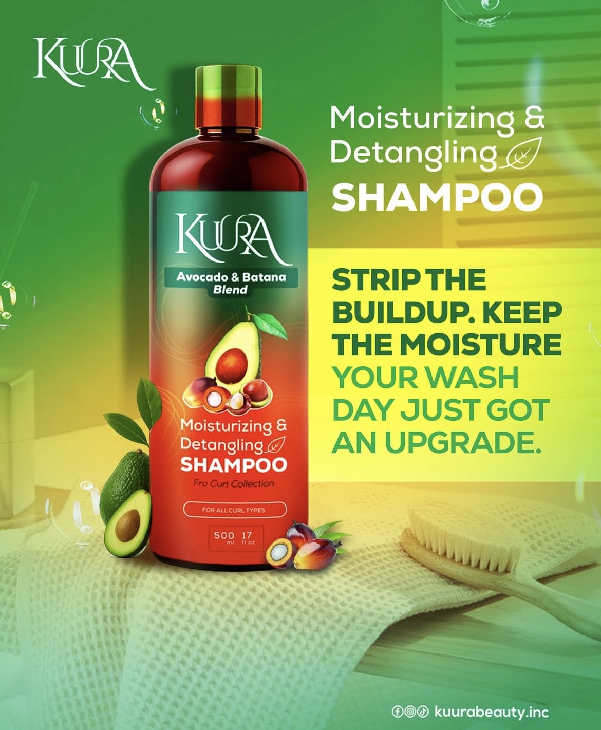 Kuura Hair Products (Avocado n Batana Blend)