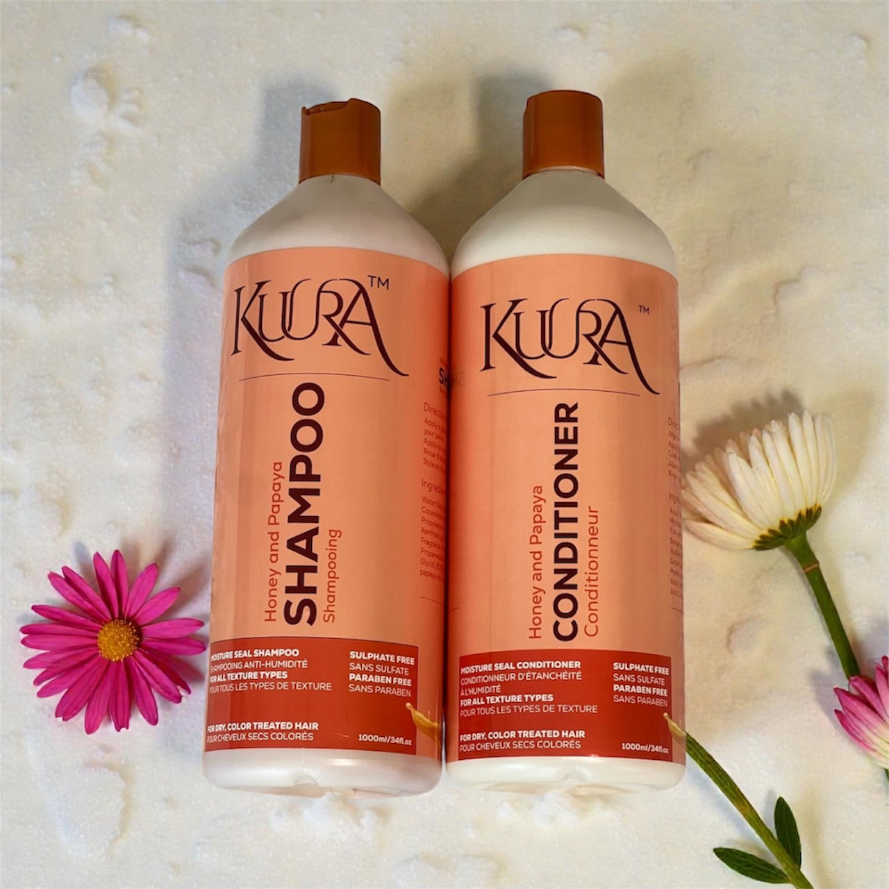 Kuura Hair Products (Honey and Papaya)