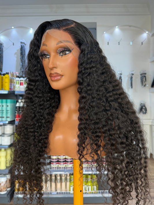 13x4 Frontal Ocean Curl Wig
