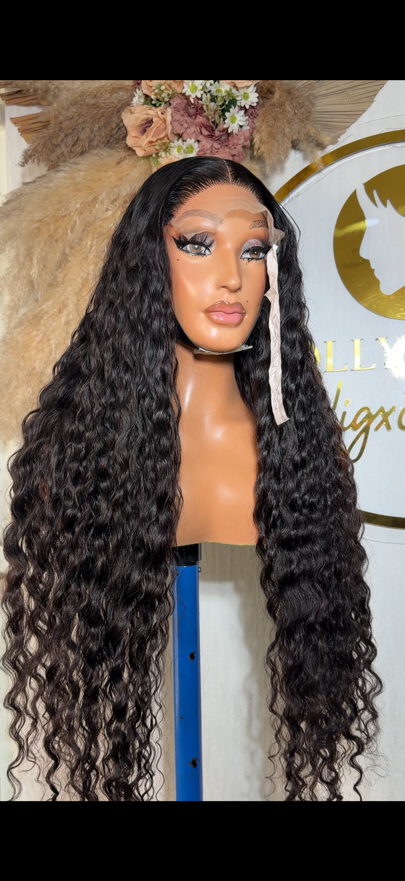 Vietnamese SDD Deepwave (Raw Hair) 5x5 Swiss Lace Closure Wig Custom Made