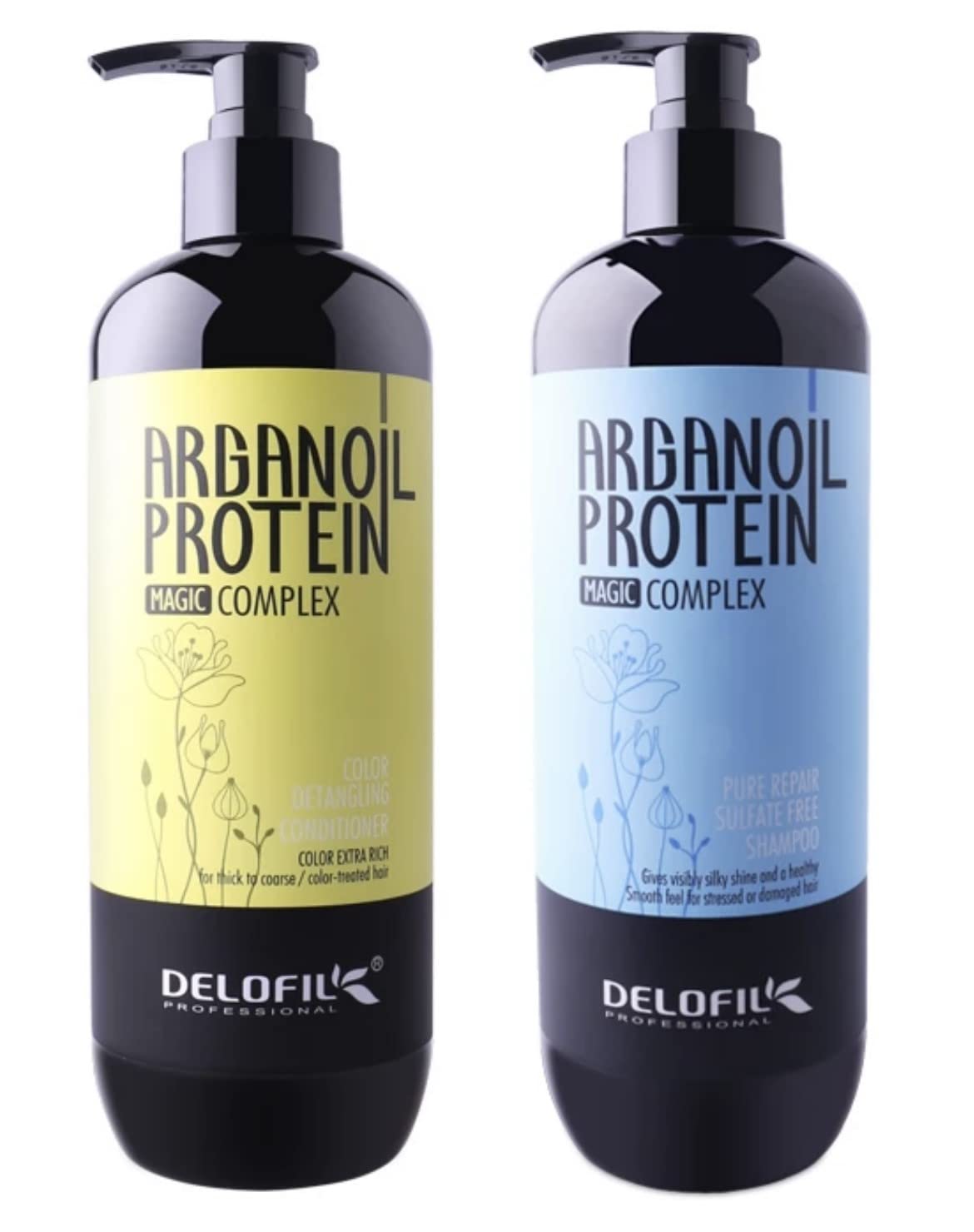 Delofil Argan Oil Shampoo and Conditioner