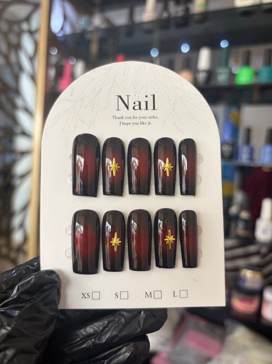 Press on Nails Aura Design