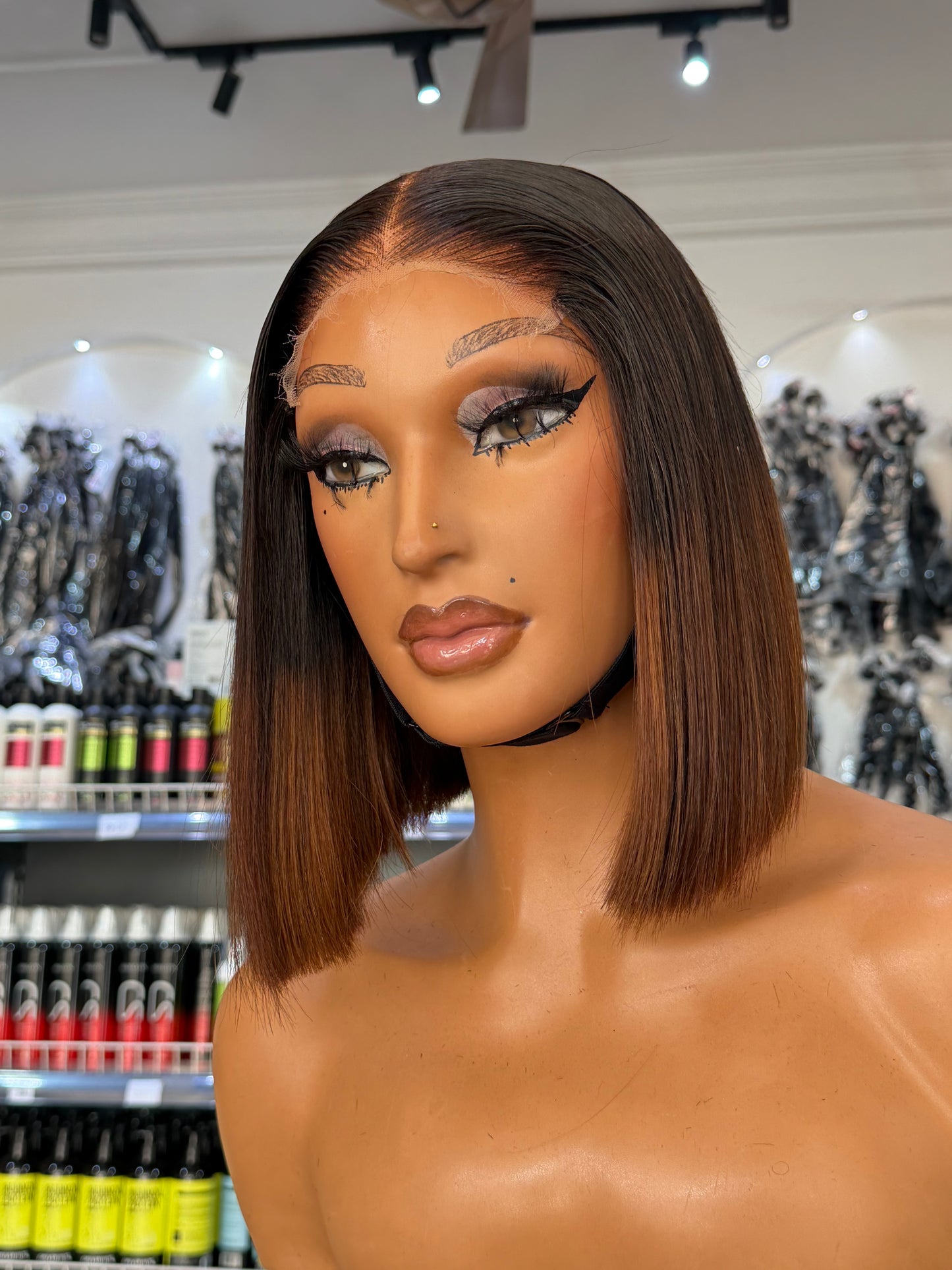 HD 5x5 SDD Silky Straight Wig T2/4
