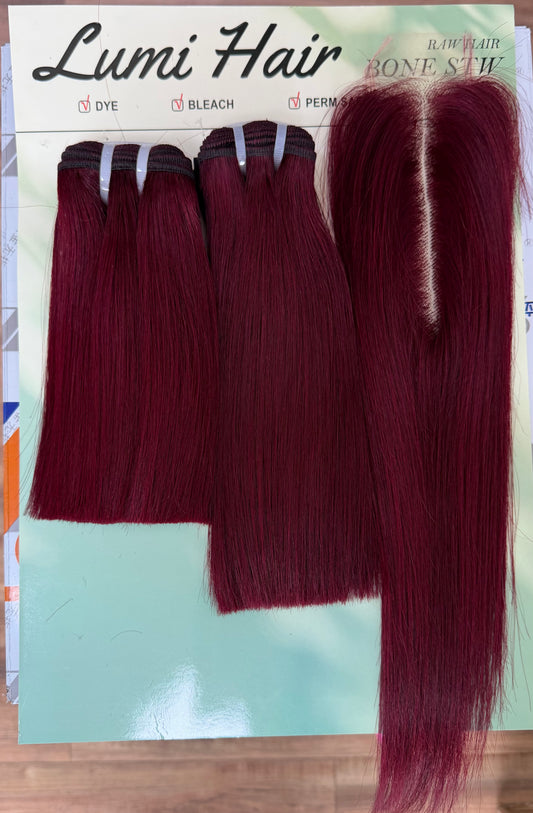 Lumi SDD Bone Straight + Kim k Layered 99j