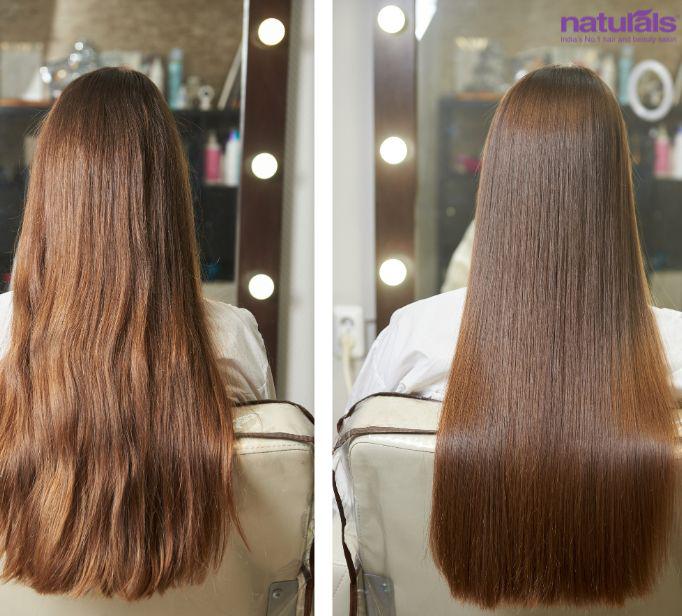 Styling only ( straight hair )