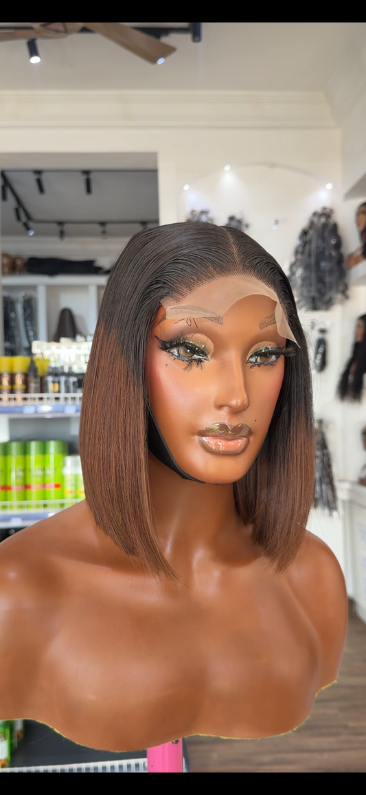 Chinese SDD Bone Straight Wig 1b/Brown