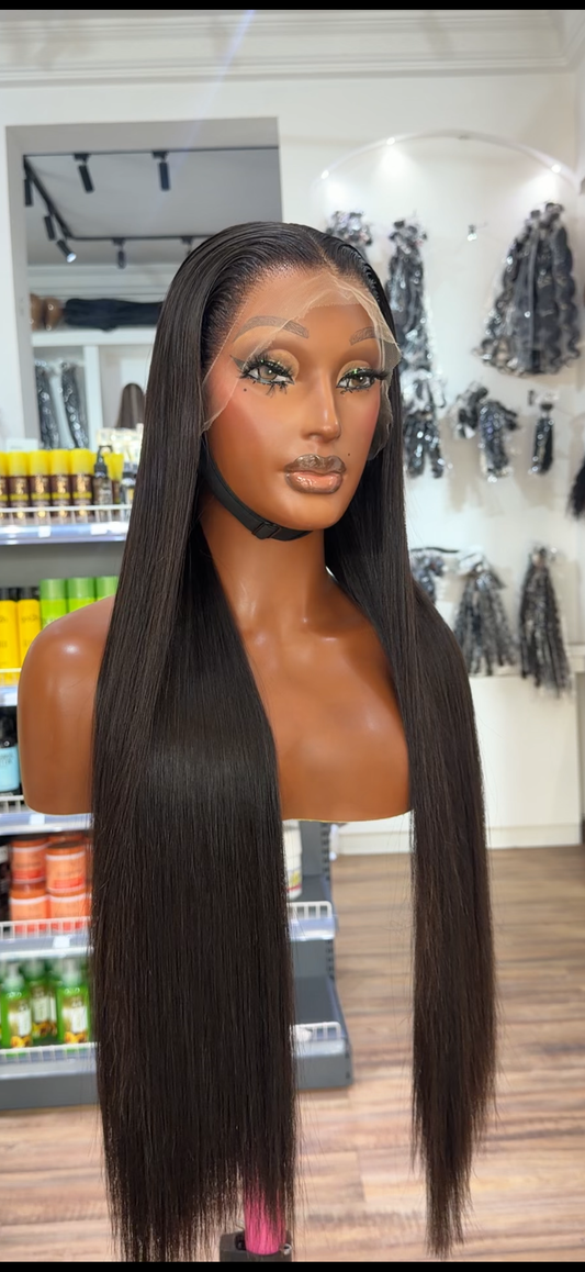 HD 13x4 SDD Silky Straight Wig…Cran