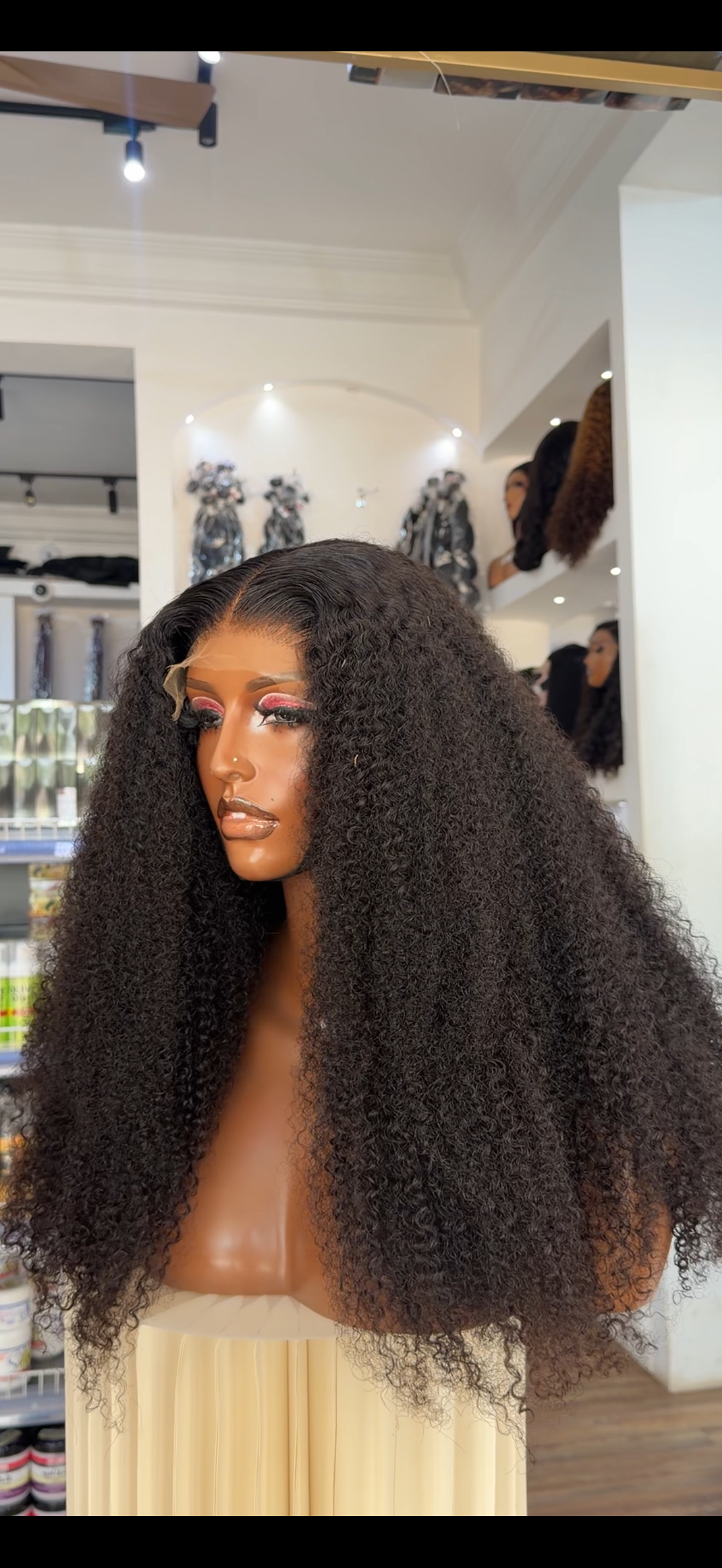 HD 5x5 SDD Mexican Baby Curl Wig #Cran.