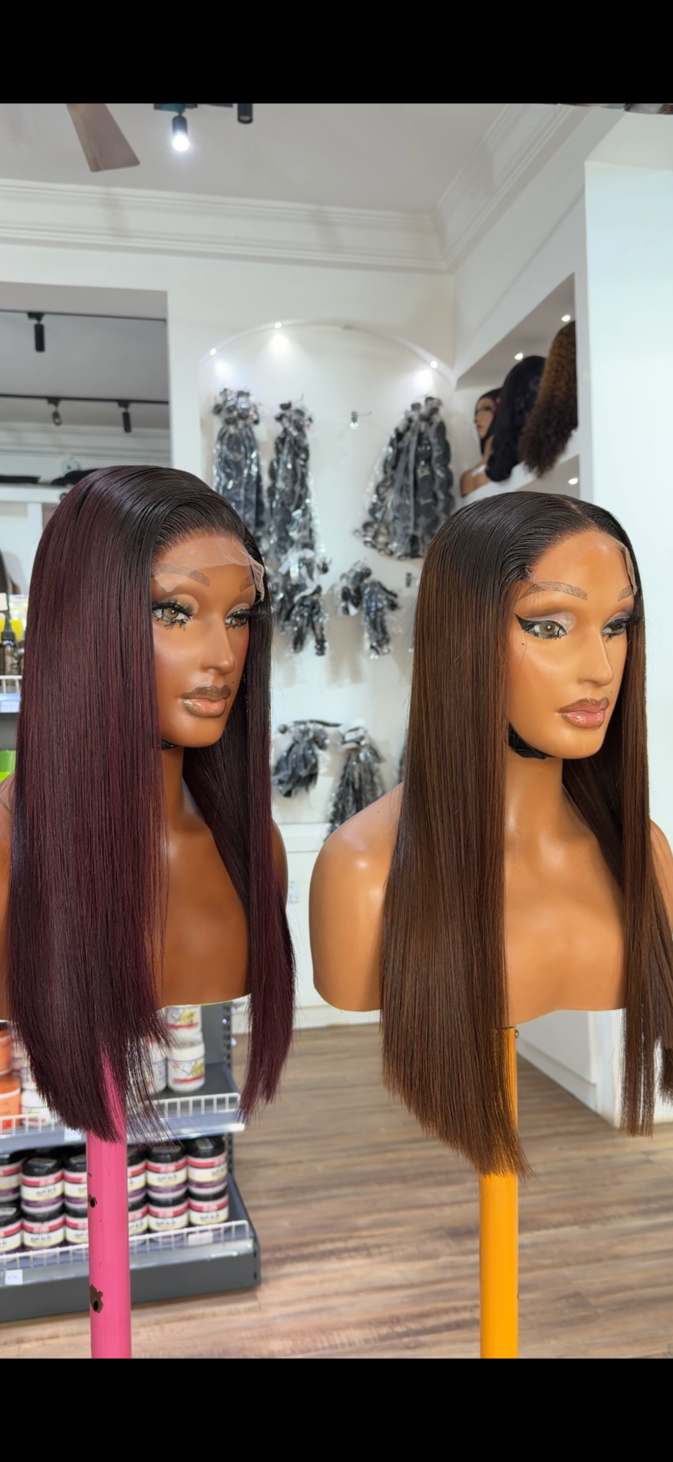 HD 5x5 Chinese SDD Bone Straight 20” Wig #Okayla