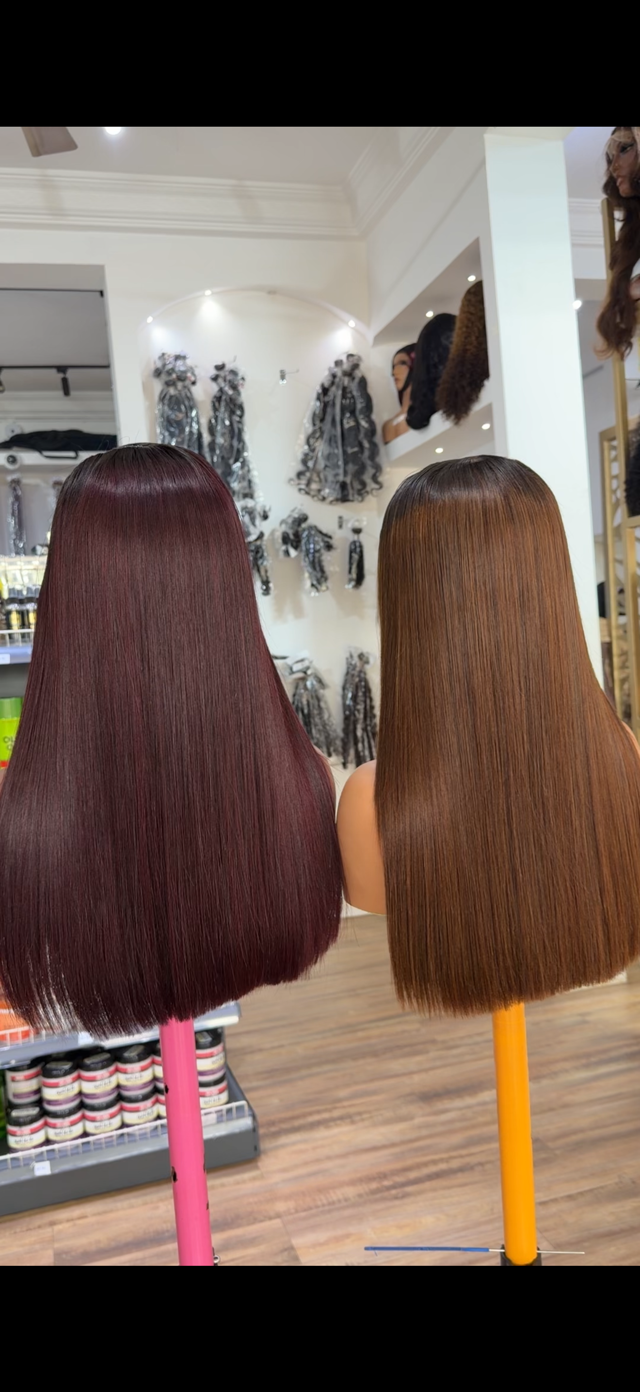 HD 5x5 Chinese SDD Bone Straight 20” Wig #Okayla