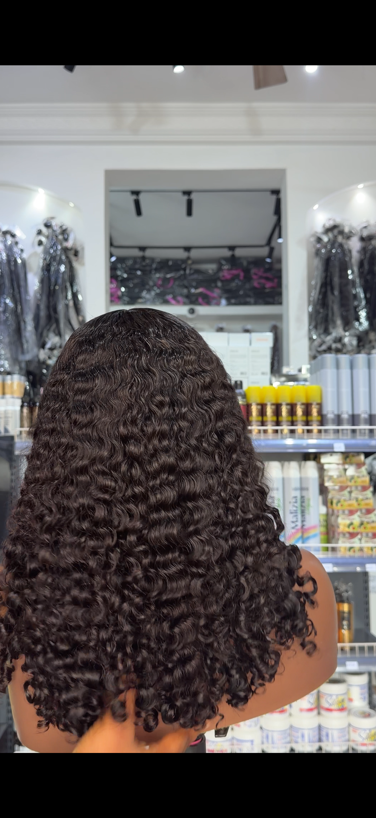 8*5 Glueless Closure Double Drawn Curl 18”…Tnful
