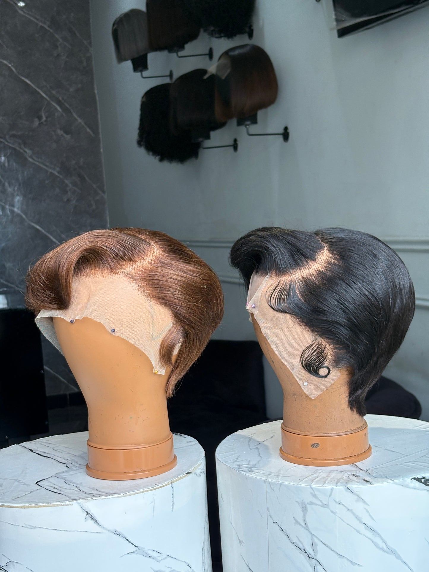 13x4 Frontal Pixie Cut Wig..#okayla