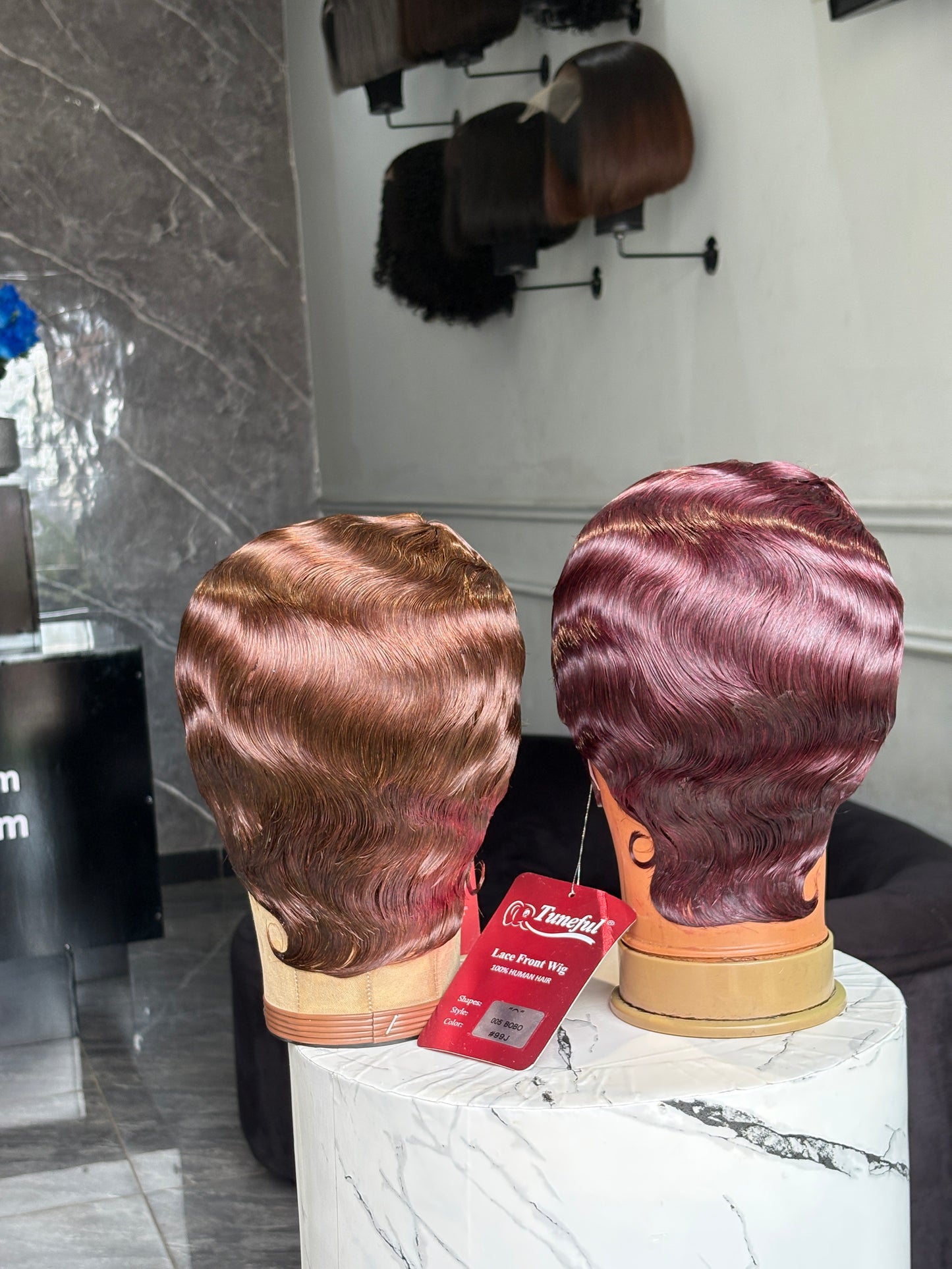 Finger Wave Pixie Cut