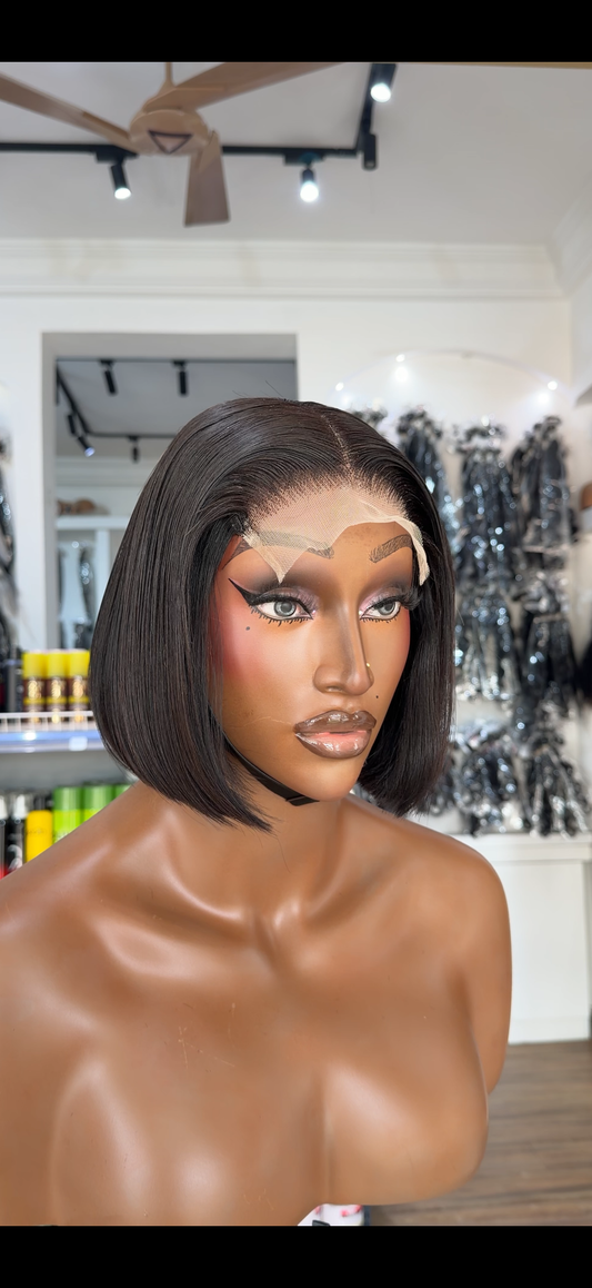 5x5 Closure Chic Bob 10”