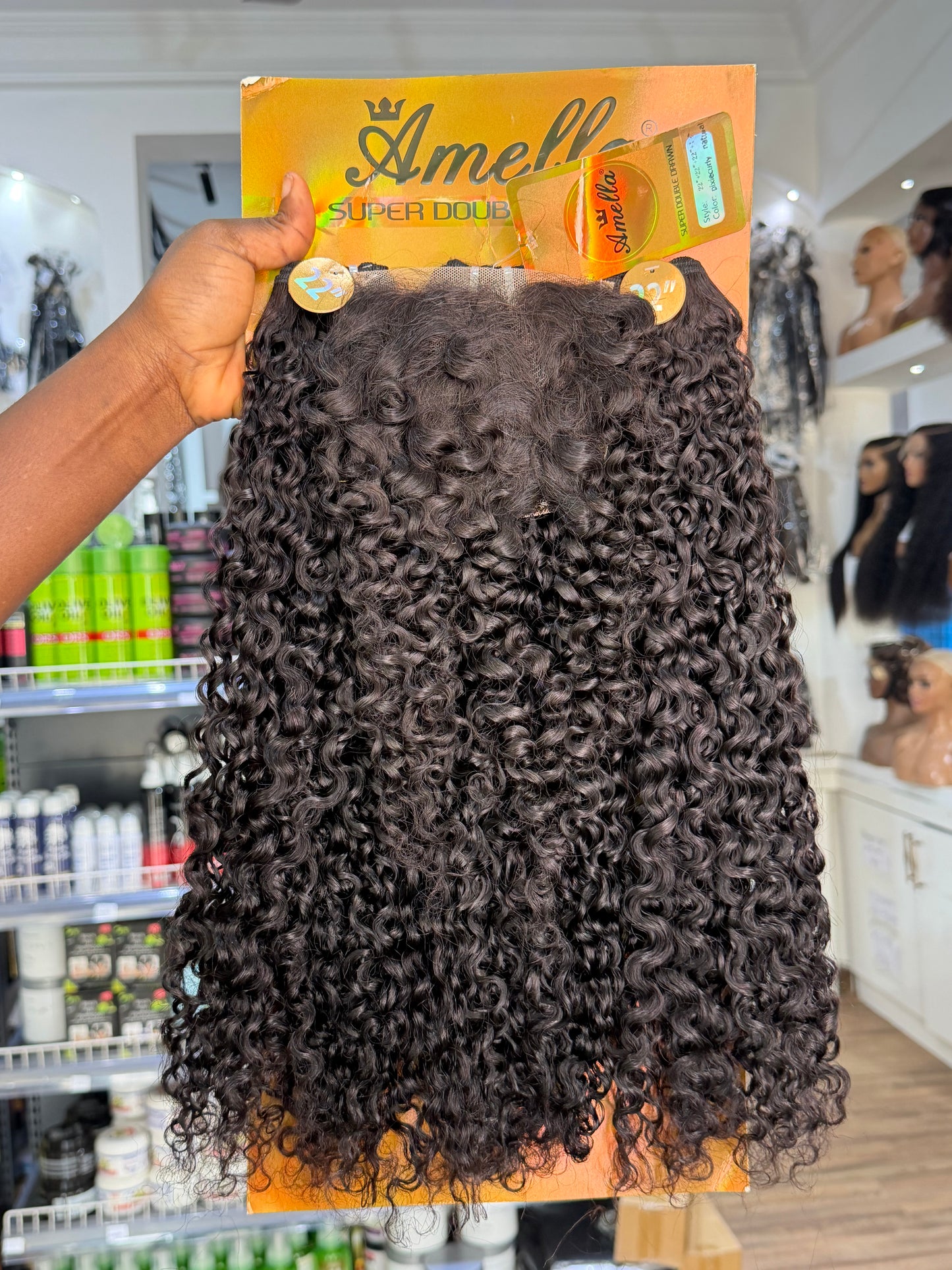 Amella SDD Pixie Curl + 4x4 Closure Deal