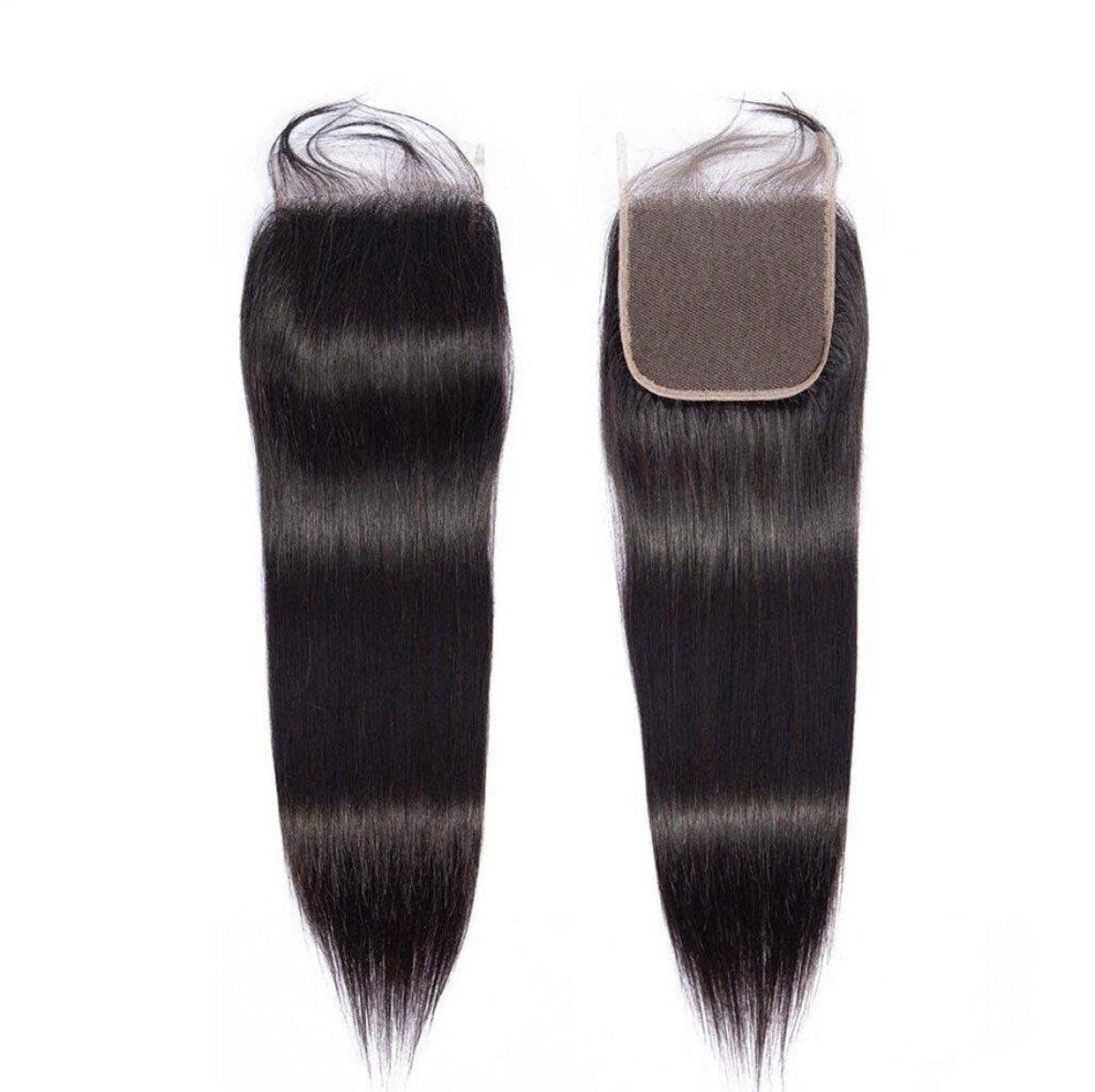 5x5 Transparent Lace Closure Straight