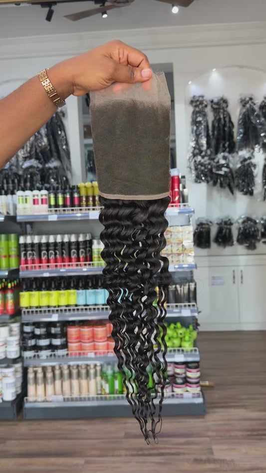 HD Jerry Curls Closure & Frontal